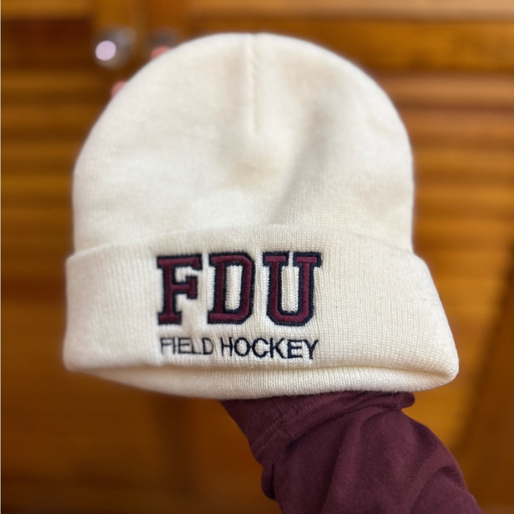 FDUFH Cream Beanie